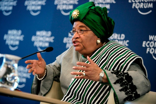 President Ellen Sirleaf of Liberia ( credit: http://newsfromafrica.org/tag/liberia)